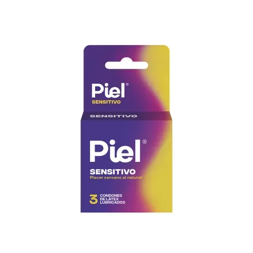 PIEL SENSITIVO * 3 PRESERVATIVOSX