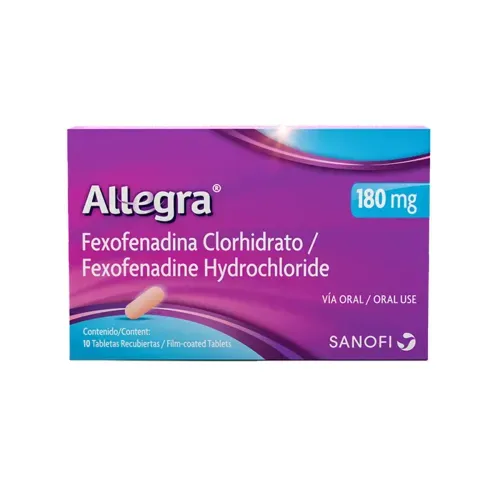 ALLEGRA 180 MG * 10 COMPX