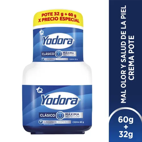 YODORA CREMA * 60 GR + GRATIS 32 GRX