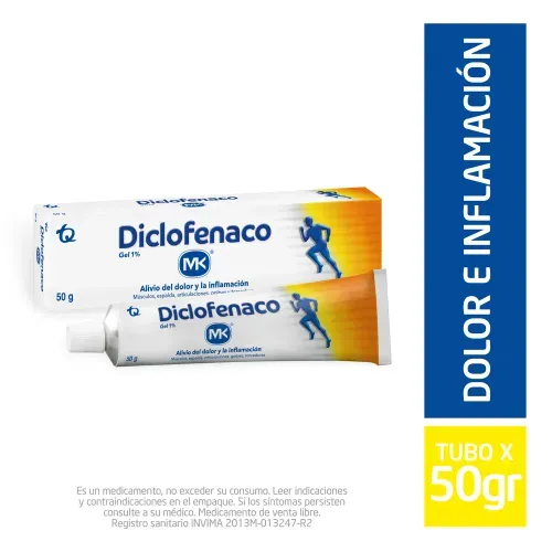 DICLOFENAC GEL *50 GRX