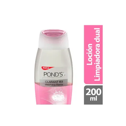 PONDS LOCION LIMPIADORA CLARANT B3 DUAL * 200 MLX