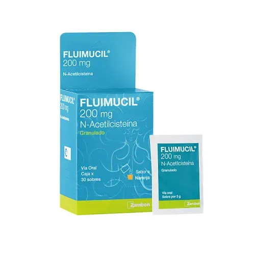 FLUIMUCIL 200 MG * 30 S/S X