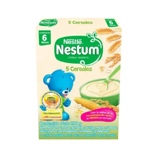 NESTUM 5 CEREALES * 200 GRX