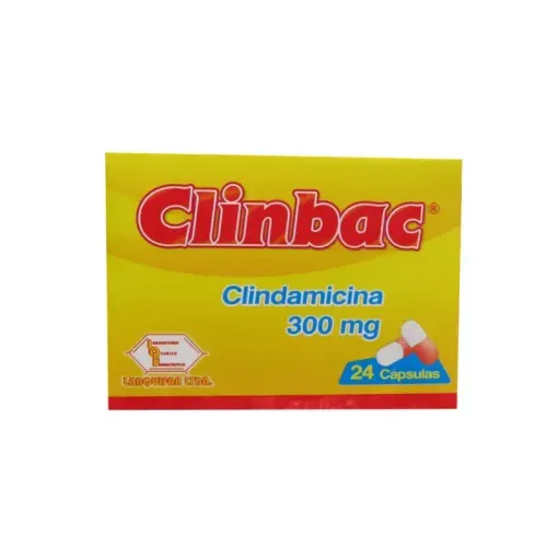 CLINBAC 300 MG * 24 CAPX