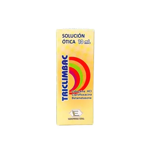 TRICLIMBAC SOLUCION OTICA * 10 MLX