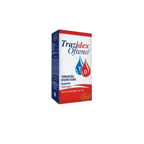 TRAZIDEX OFTENO * 5 ML X