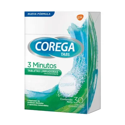 COREGA EFERVESCENTES * 30 TABX