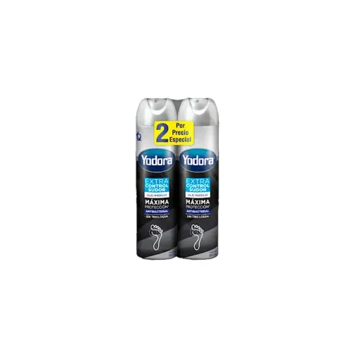 YODORA MEN SPRAY PIES EXTRA CONTROL 2 UND * 260 MLX