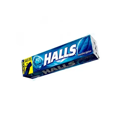 HALLS BARRA MENTA AZUL * 9 UNDX