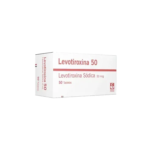 LEVOTIROXINA 50 MCG * 50 TABX