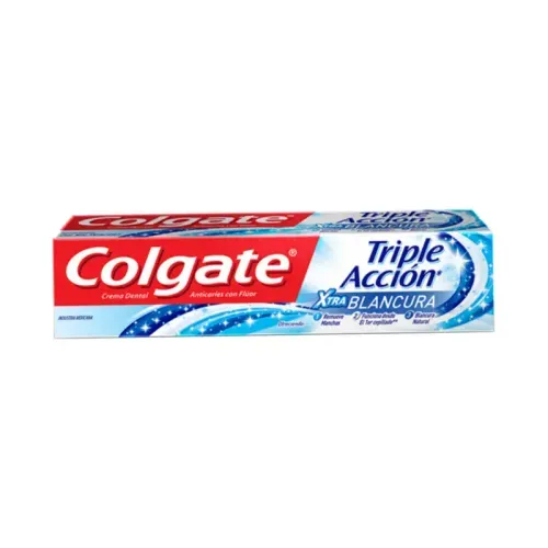 COLGATE CREMA DENTAL TRIPLE EXTRA BLANCURA * 60 MLX