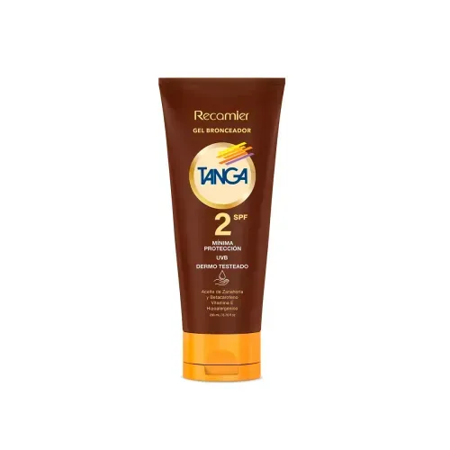 TANGA GEL BRONCEADOR SPF2 *200 MLX