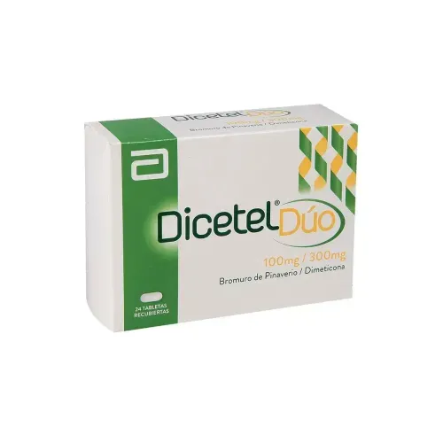 DICETEL DUO 100/300MG * 24 TABX