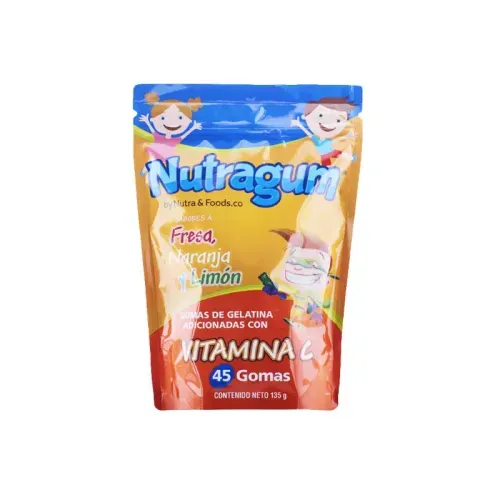 NUTRAGUM KIDS BOLSA * 45 GOMASX