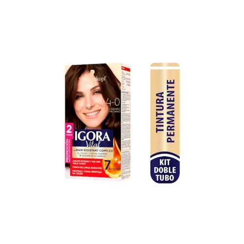 IGORA VITAL CASTAÑO MEDIANO 4-0 * 2 TUBOS X