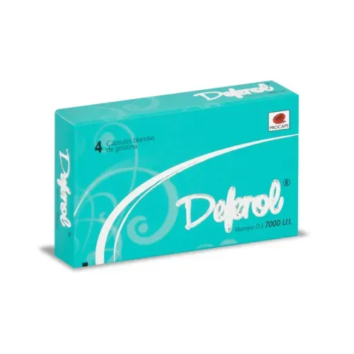 DEFEROL 7000 U.I. * 4 CAPX