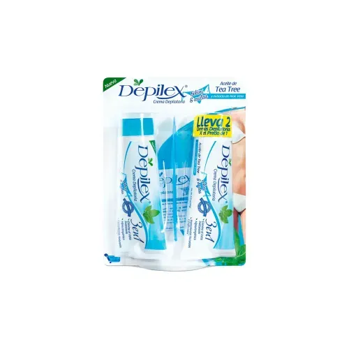 DEPILEX CREMA DEPILATORIA BIKINI Y AXILAS 100 GR * 2 UNDX