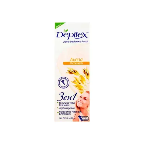 DEPILEX CREMA DEP FACIAL AVENA PIEL SENSIBLE * 30 GRX