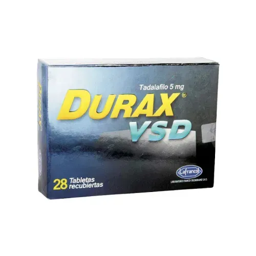 DURAX 5 MG * 28 TABX