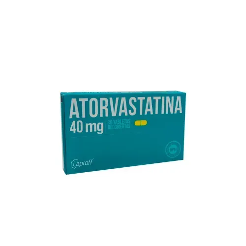 ATORVASTATINA 40 MG * 30 TABX
