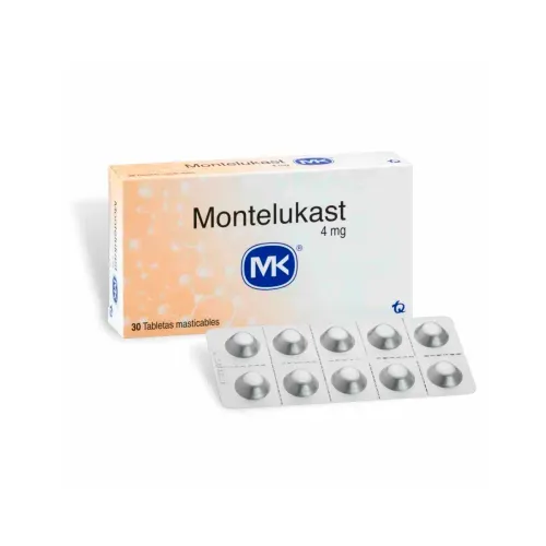 MONTELUKAST 4 MG * 30 TABX