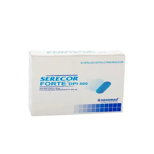 SERECOR FORTE DPI 500 MG * 30 CAP L-RESPI-ASMX