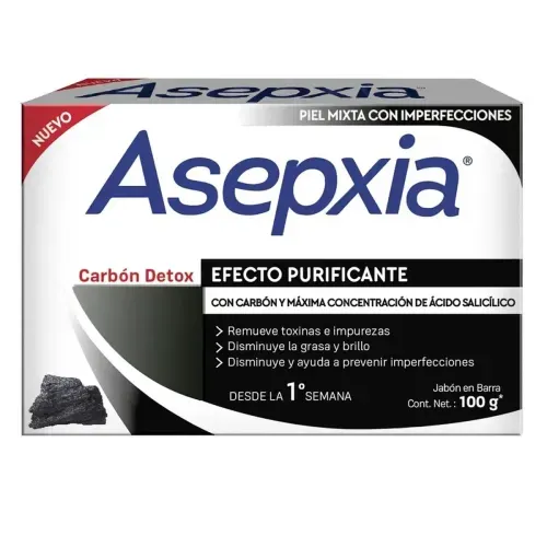 ASEPXIA JABON CARBON DETOX * 100 GRX
