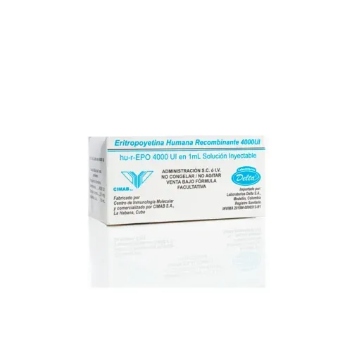 ERITROPOYETINA HUMANA 4000UI/ML * 10 AMPX