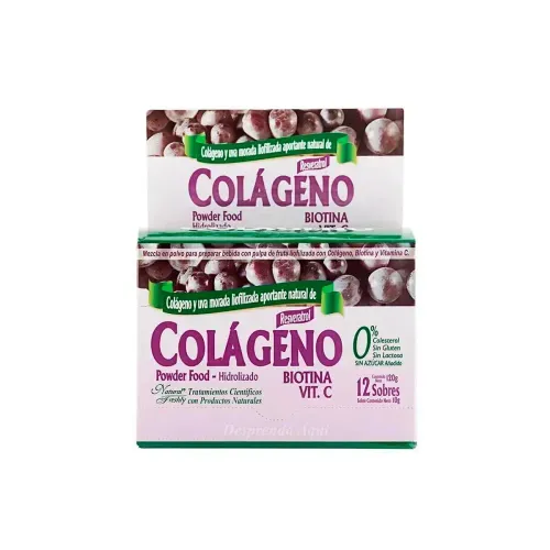 COLAGENO HIDROLIZADO UVA * 12 S/SX