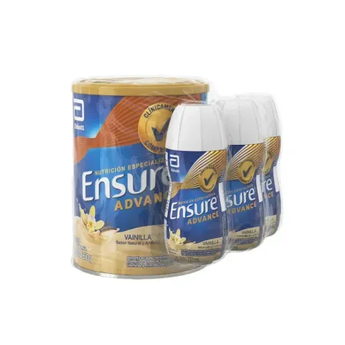 ENSURE ADVANCE * 850 GR + 3 ENSURE LIQUIDOX