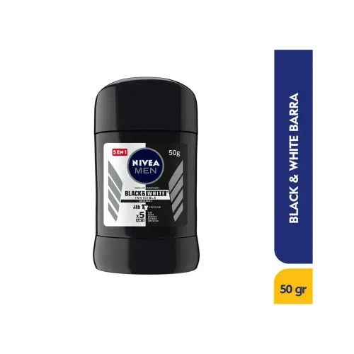NIVEA MEN INVISIBLE BLACK & WHITE BARRA * 50 GRX