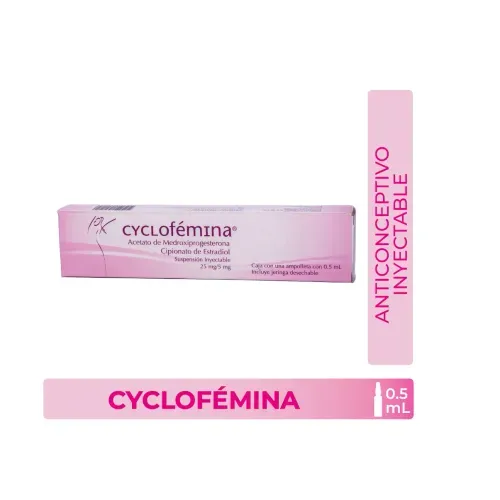 CYCLOFEMINA 25MG/5MG * 1 AMPX