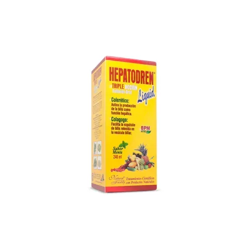 HEPATODREN TRIPLE ACCION MENTA * 240 MLX
