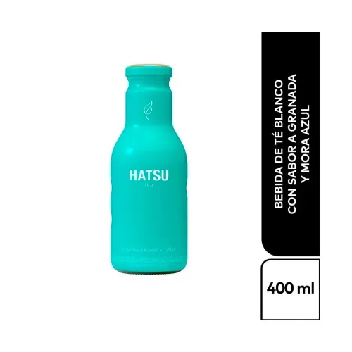 TEA HATSU S/AZUCAR TE BLANCO GRANADA Y MORAZUL * 400 MLX