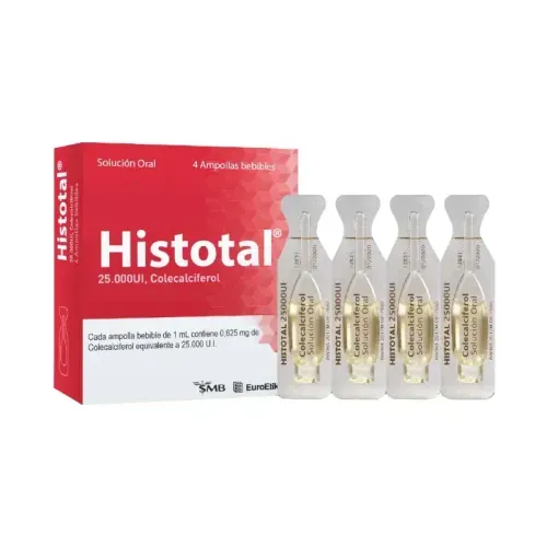 HISTOTAL 25.000 U.I. * 4 AMPX