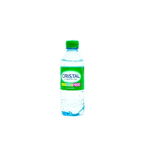 AGUA CRISTAL CON GAS BOTELLA * 250 MLX