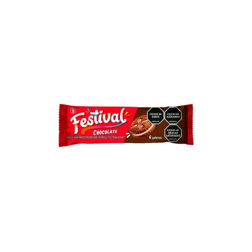GALLETA FESTIVAL CHOCOLATE * 50 GRX
