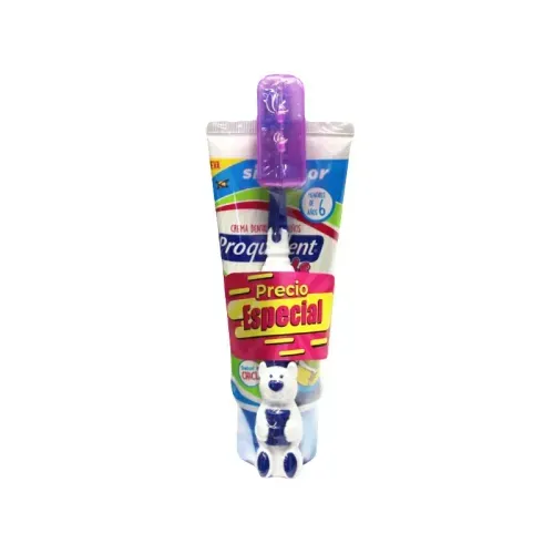 PROQUIDENT KIDS AZUL * 100 GR + CEPILLOX