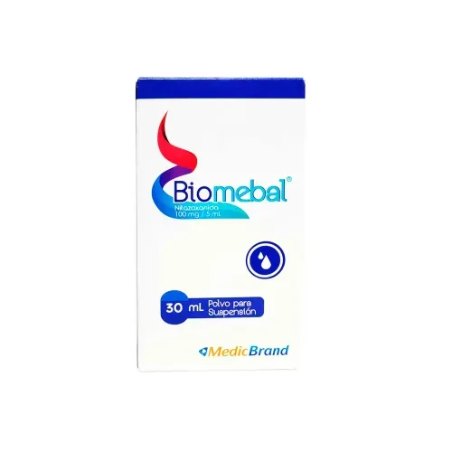 BIOMEBAL 100MG/5ML SUSP * 30 MLX