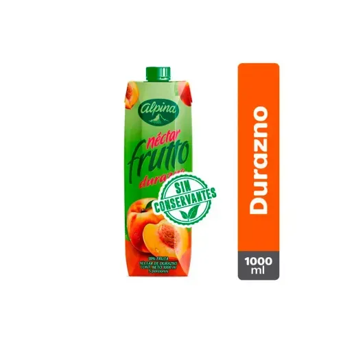 NECTAR FRUTTO DURAZNO * 1 LTX