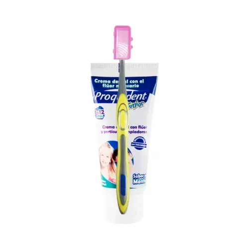 PROQUIDENT CREMA DENTAL JUNIOR GTS CEPILLOX