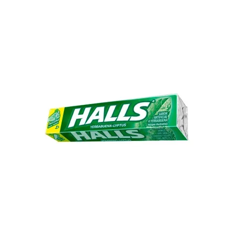 HALLS BARRA YERBABUENA VERDE * 9 UNDX