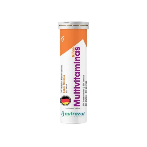 MULTIVITAMINAS NIÑOS * 20 TAB EFERVESCENTESX