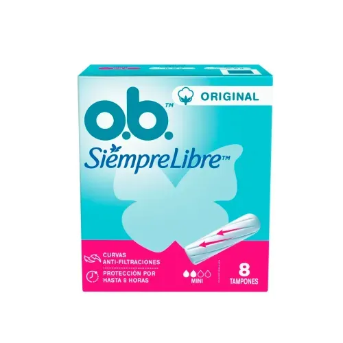 O.B. TAMPON PROCOMFORT MINI * 8 UNDX