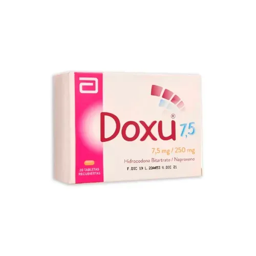DOXU 7.5MG/250MG * 20 TABX