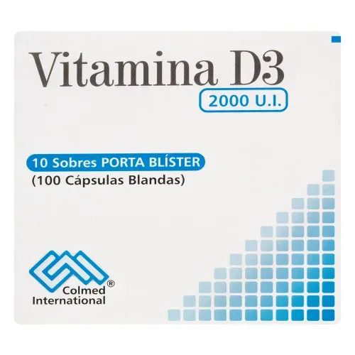VITAMINA D3 2000 * 100 CAPX