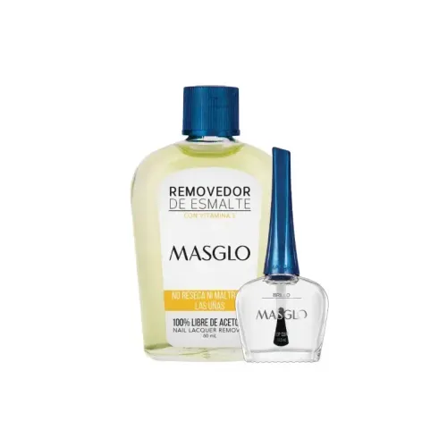 MASGLO BRILLO * 13.5 ML + REMOVEDOR VITAMINAS * 60 MLX