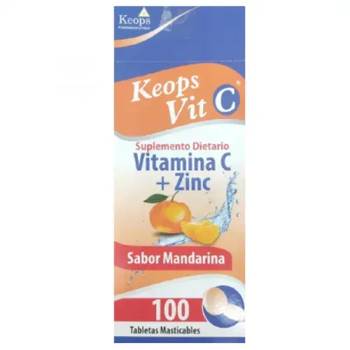 KEOPS VIT MANDARINA * 100 TABX