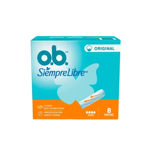 O.B. TAMPON SUPER * 8 UNDX