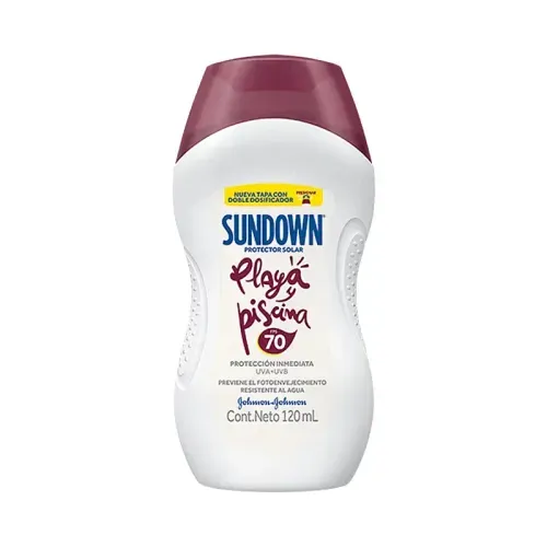 SUNDOWN SPF 70 ADULTO * 120 MLX